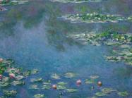 Claude Monet, Water Lilies, 1906. Art Institute of Chicago. No horizon feautred in this one