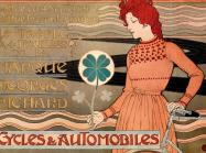 Eugène Grasset, La Marque Georges Richard/Cycles & Automobiles, 1899, color lithograph 