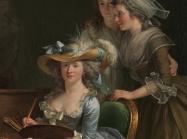 Adélaïde Labille-Guiard, Self Portrait with Two Pupils, 1785.