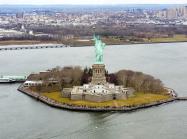 D. Ramey Logan, Liberty Island, 2014. Photograph.