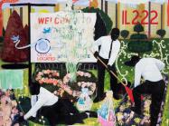 Kerry James Marshall, Many Mansions, 1994