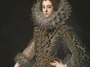 Artist unknown, Isabel de Bourbon, Queen of Spain, First Wife of Philip IV, ca. 1620. Oil on canvas. Museo Nacional del Prado, Madrid, P001037.