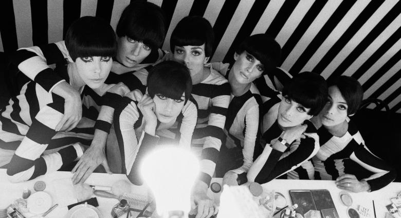 William Klein, Backstage from Who Are You, Polly Magoo?, 1966.