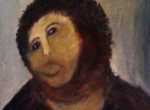 ecce homo original and botched restoration