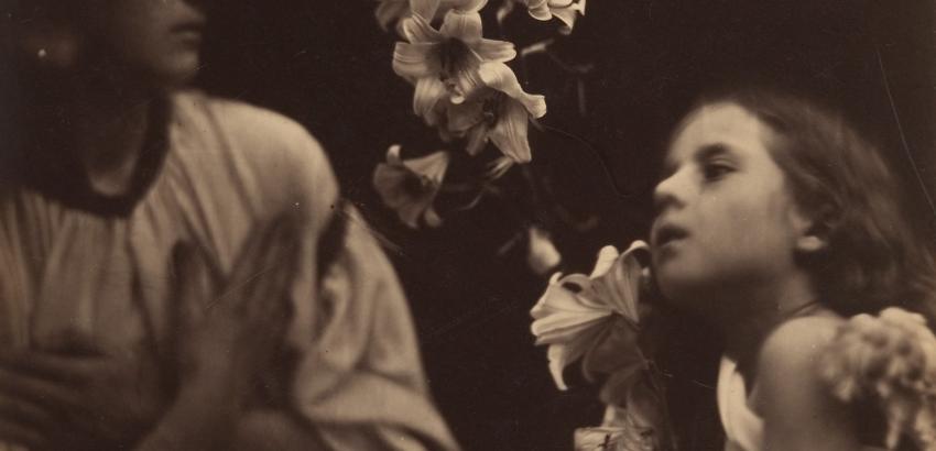 Julia Margaret Cameron, A Study, 1865-66. Albumen silver print from glass negative. 34.4 x 26.4 cm (13 9/16 x 10 3/8 in.). Courtesy of The Metropolitan Museum of Art, New York. 1990.1074.3