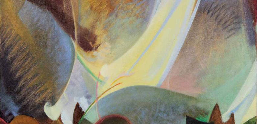 Agnes Pelton, The Ray Serene, 1925. 